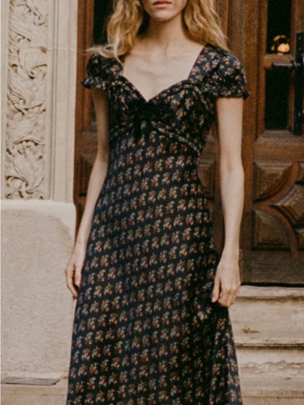 DOEN Marybell Dress in Delphinium Floral - NWT - Picture 2 of 13